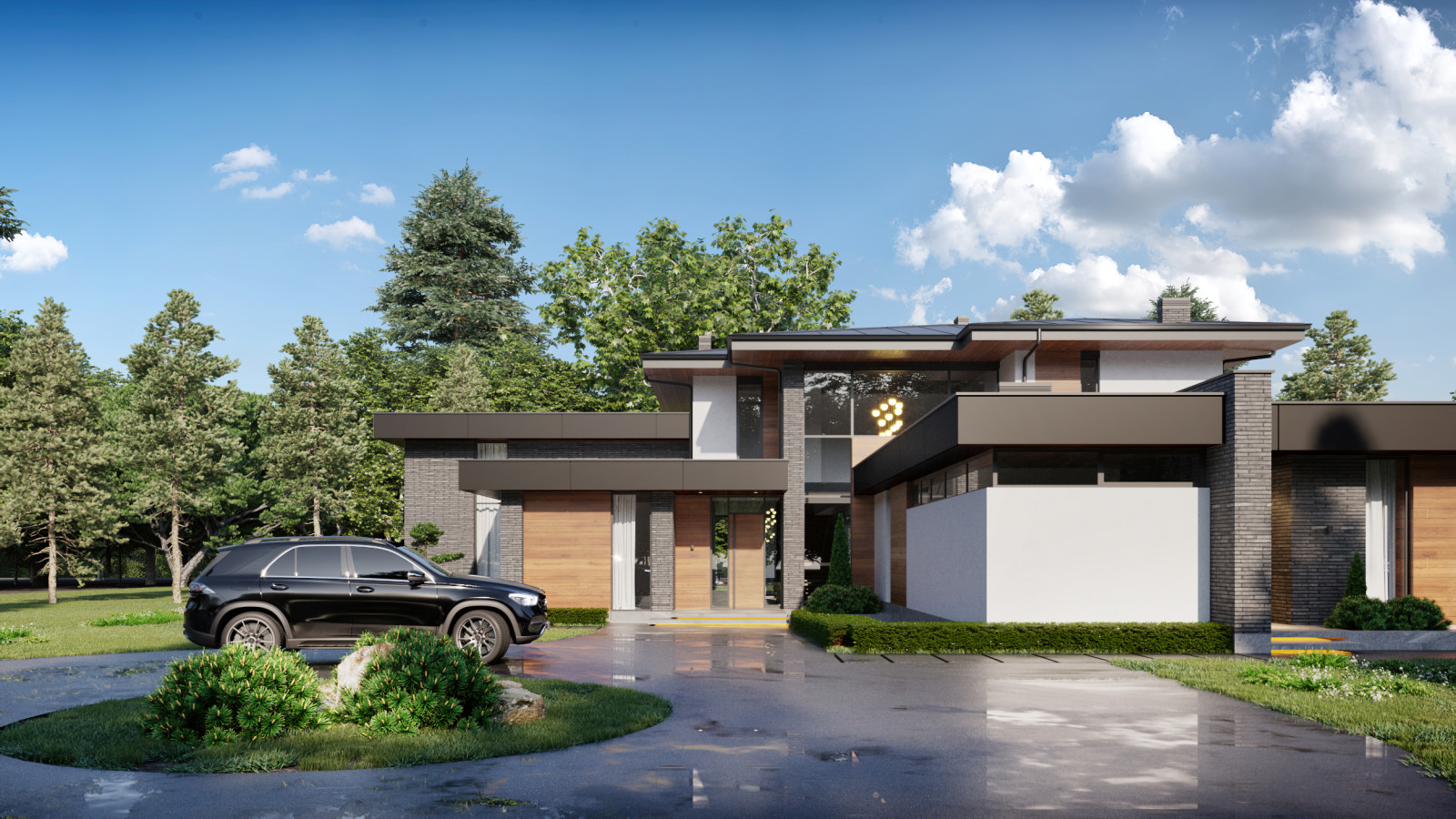 Обложка проекта: Проект дома в КП Речной