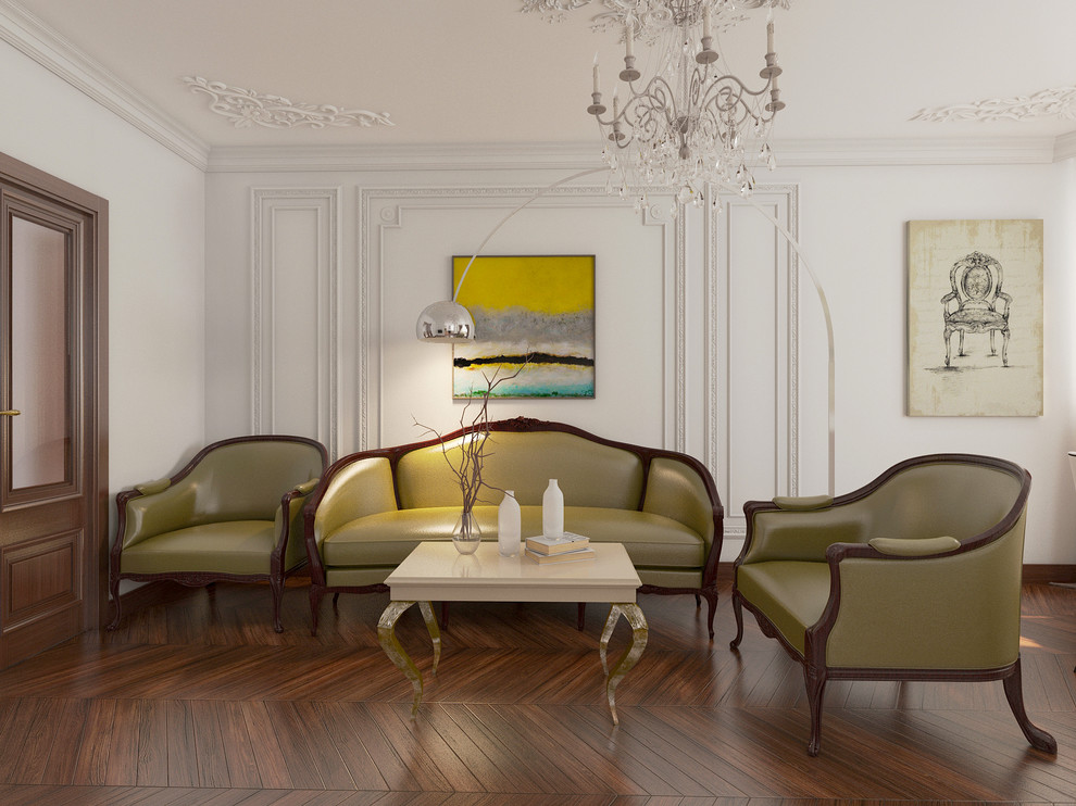 Обложка проекта: Проект 3-х комн. квартиры для семьи с двумя детьми. Стиль - легкая классика