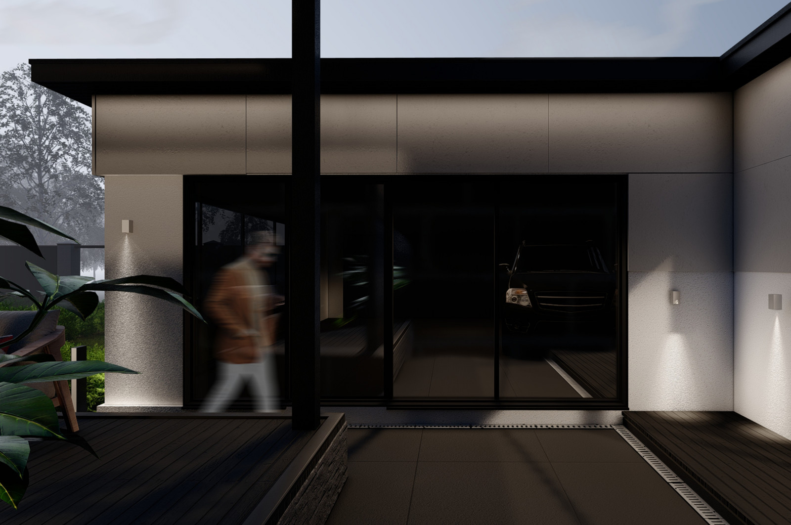 БЛАГОУСТРОЙСТВО УЧАСТКА И РЕКОНСТРУКЦИЯ ФАСАДА ЖИЛОГО ДОМА