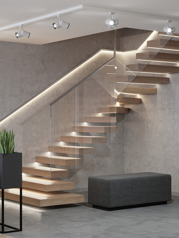 Бетон и дерево