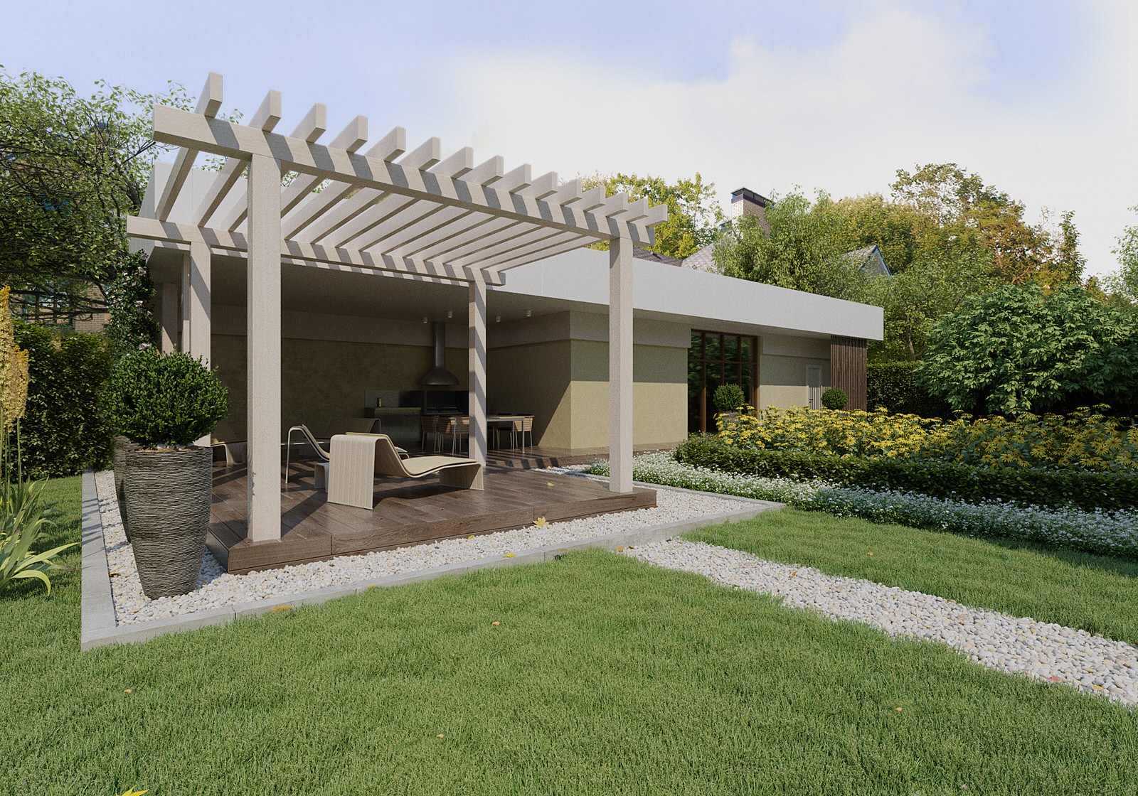 Проект благоустройства и ландшафтного оформления участка