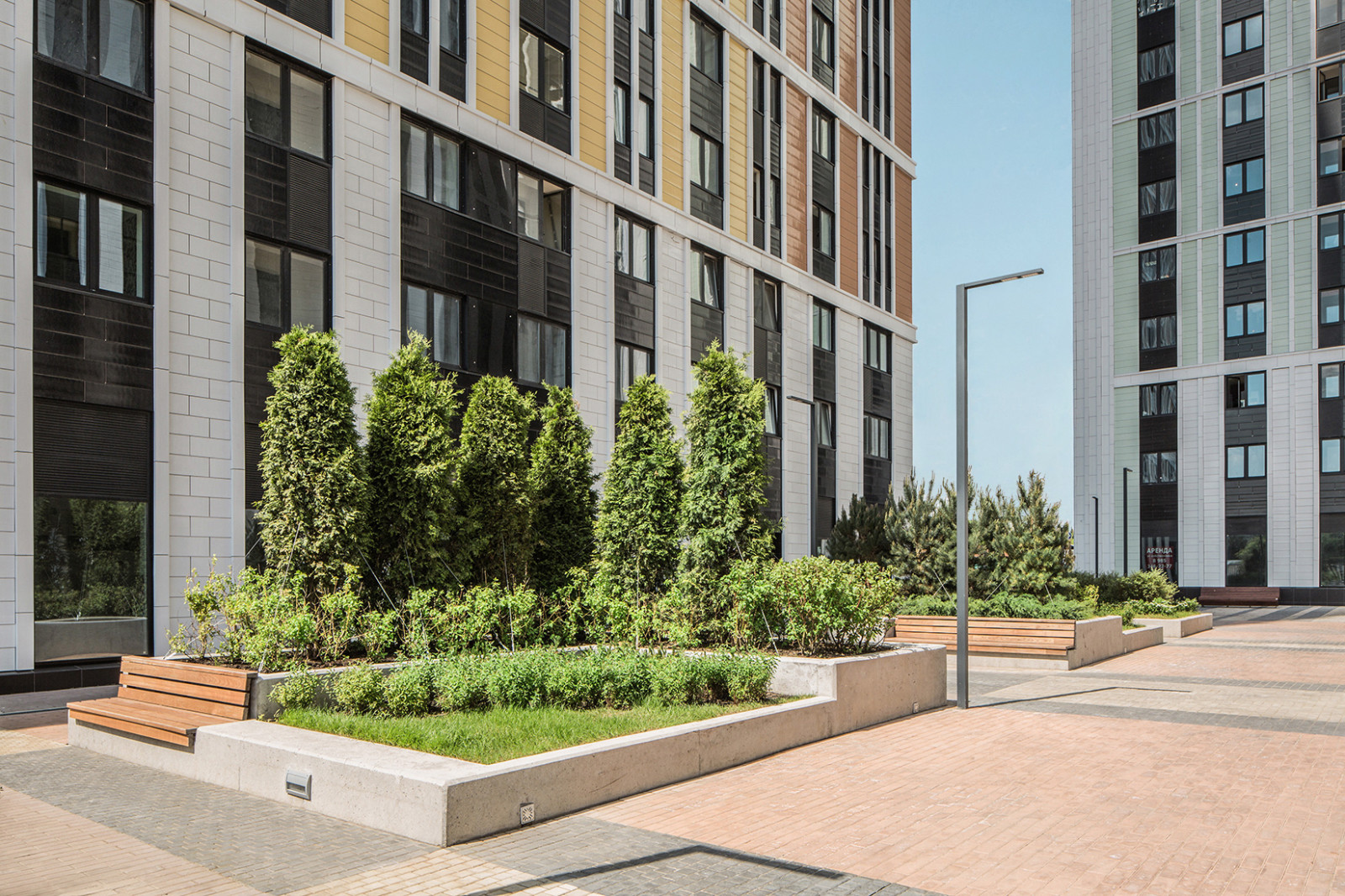 Обложка проекта: Благоустройство придомовой территории ЖК Водный