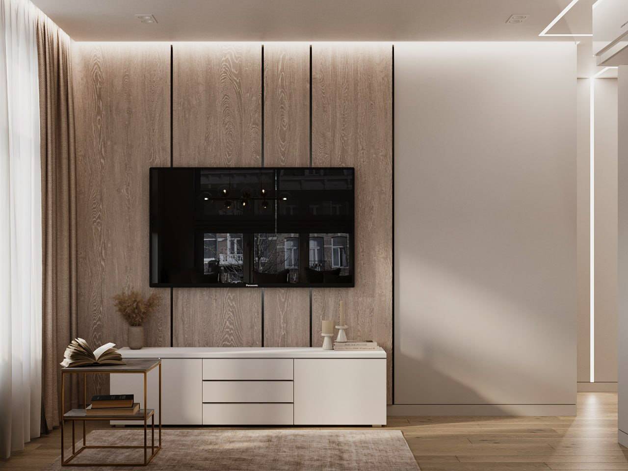 Дизайн-проект квартиры 60 кв.м в современном стиле