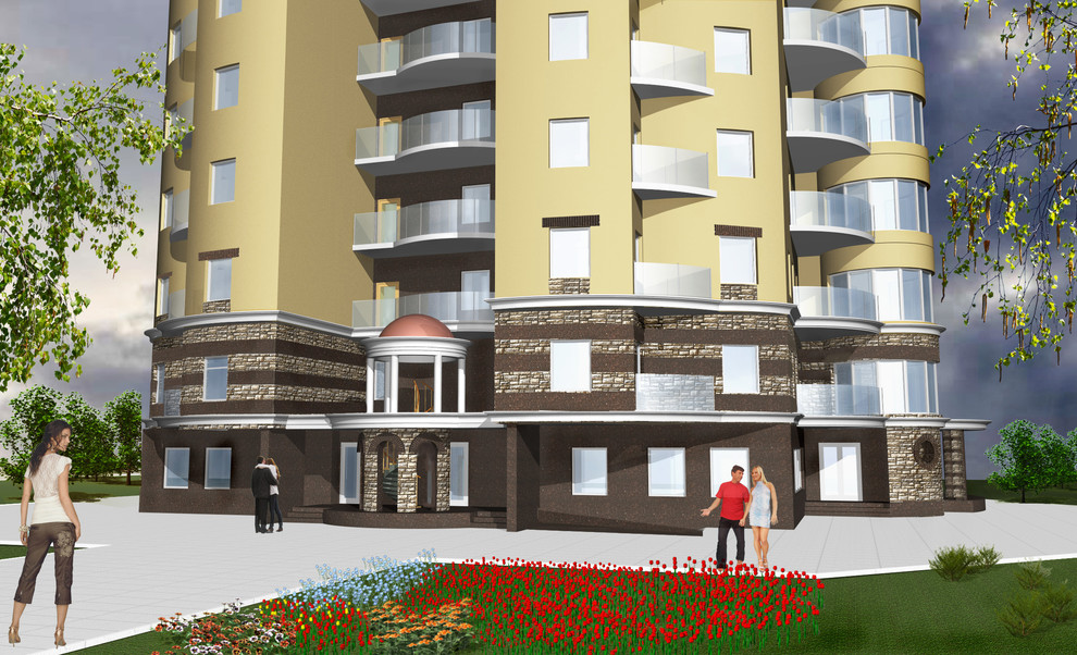 Обложка проекта: Индивидуальный жилой дом в городе Раменское московской области. Эскизный проект.