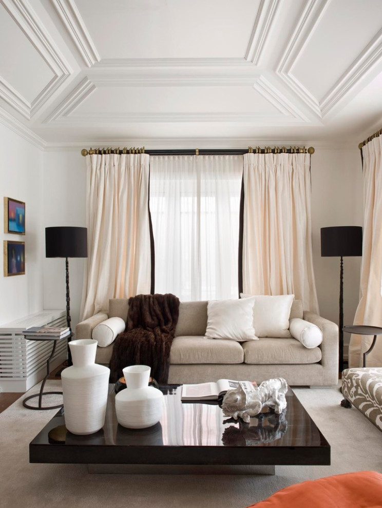 Карнизы в интерьере