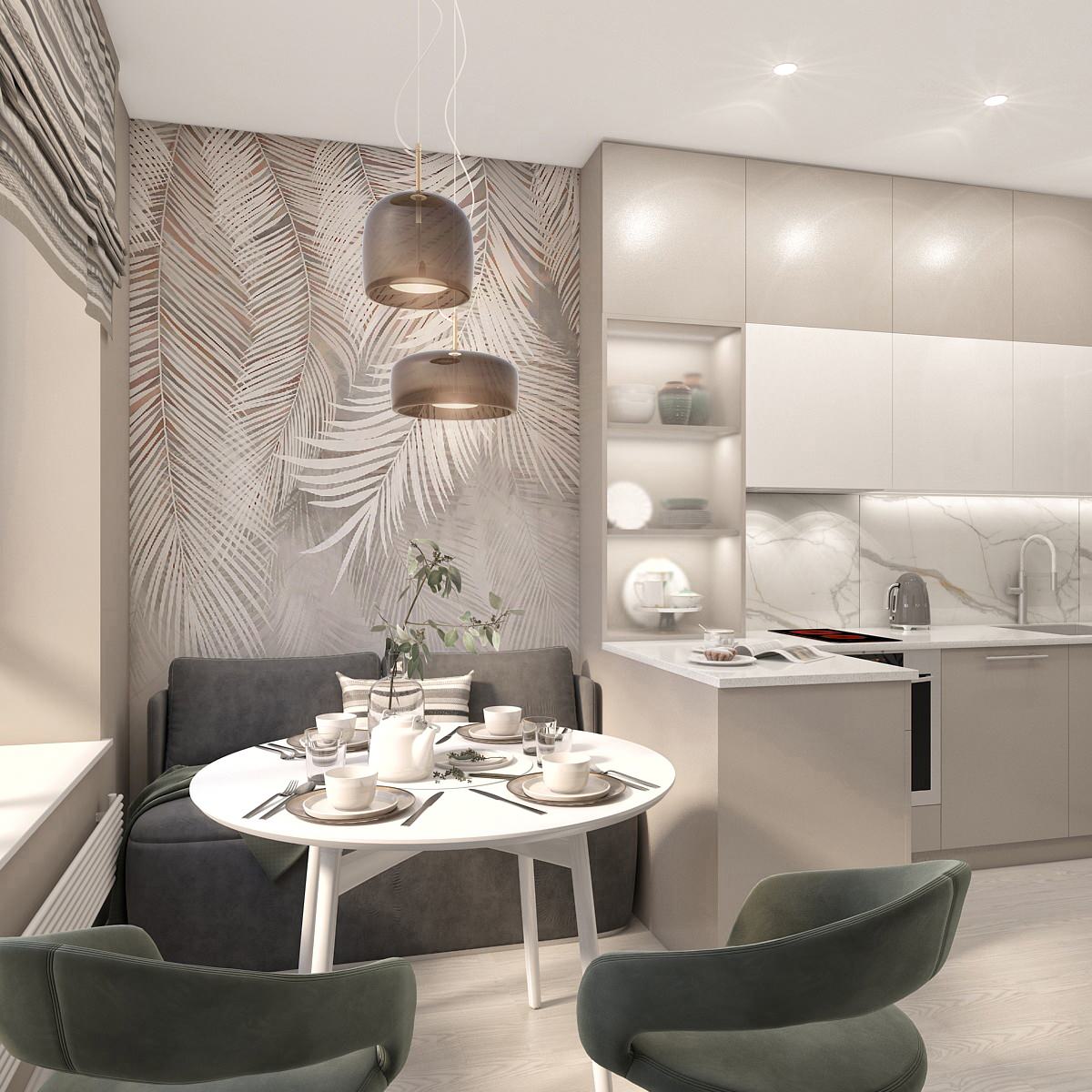 Обложка проекта: Квартира в Красноярске, 60 м²