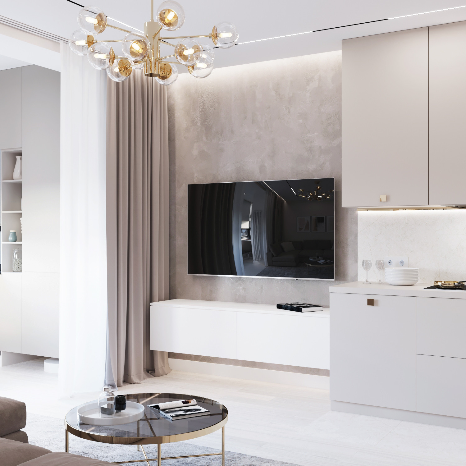 Обложка проекта: Квартира ЖК Интеллект Квартал