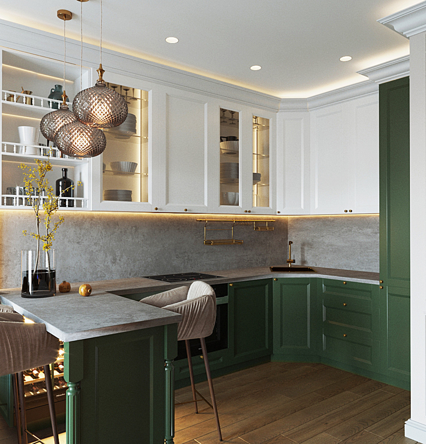 Обложка проекта: Дизайн интерьера квартиры  ЖК "Евпатория"