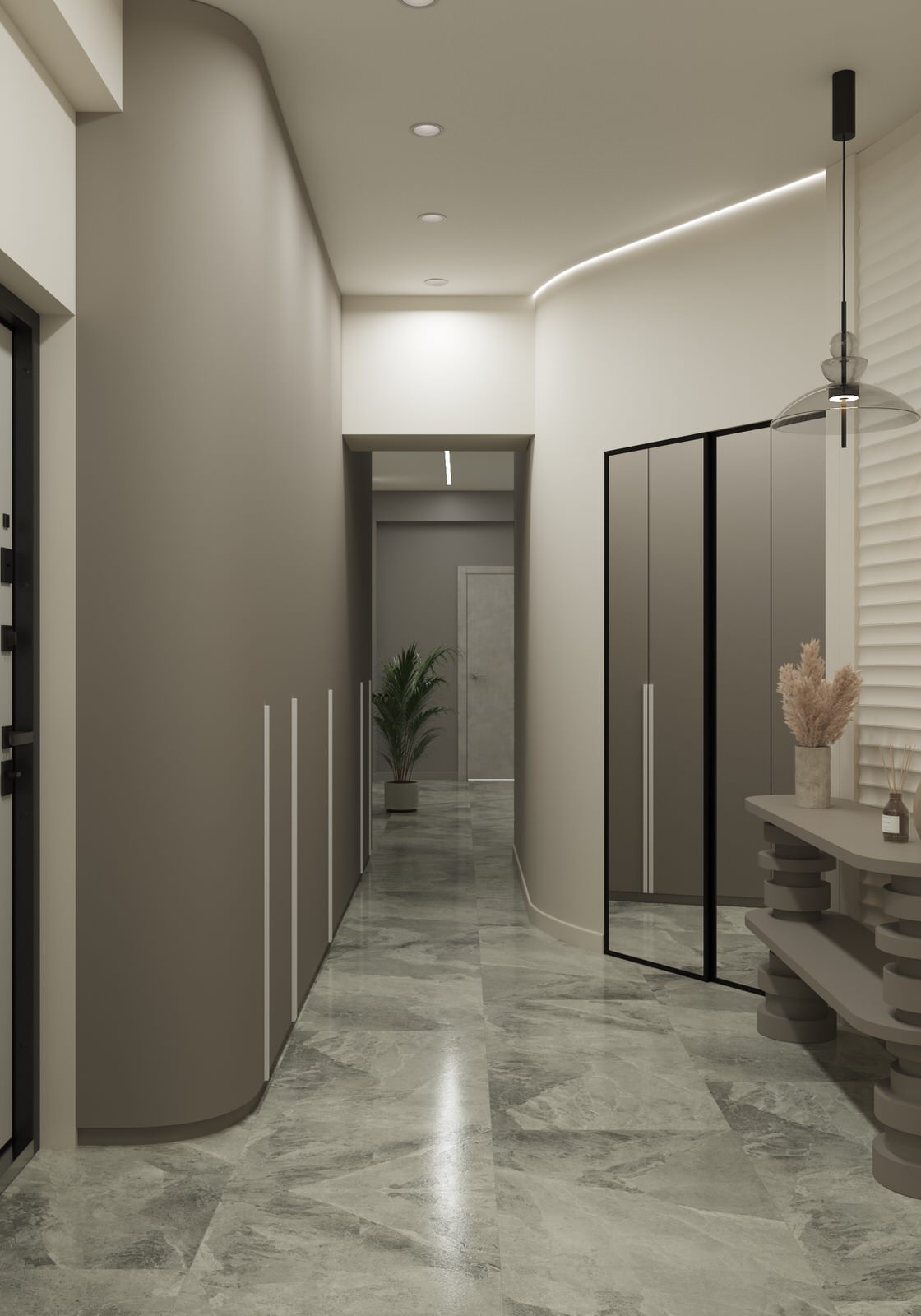 Обложка проекта: лаконичное пространство для семьи