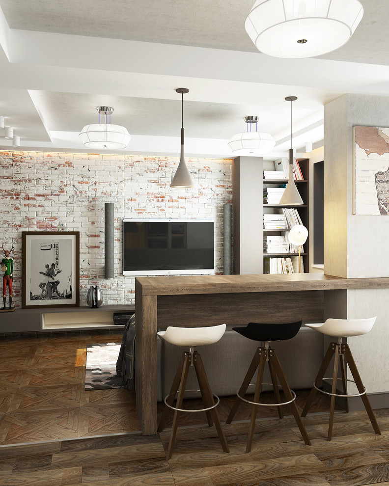 Квартира в стиле лофт