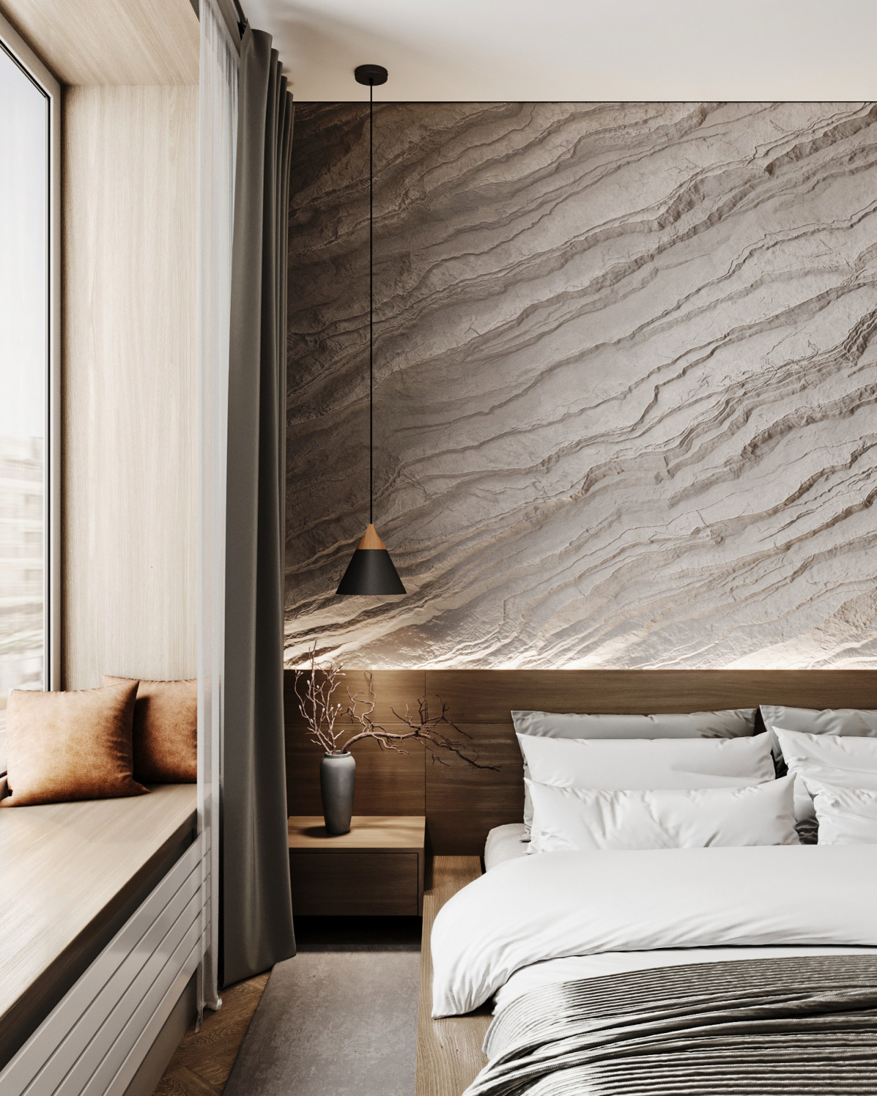 Дизайн-проект квартиры 51м² в ЖК Речной Порт