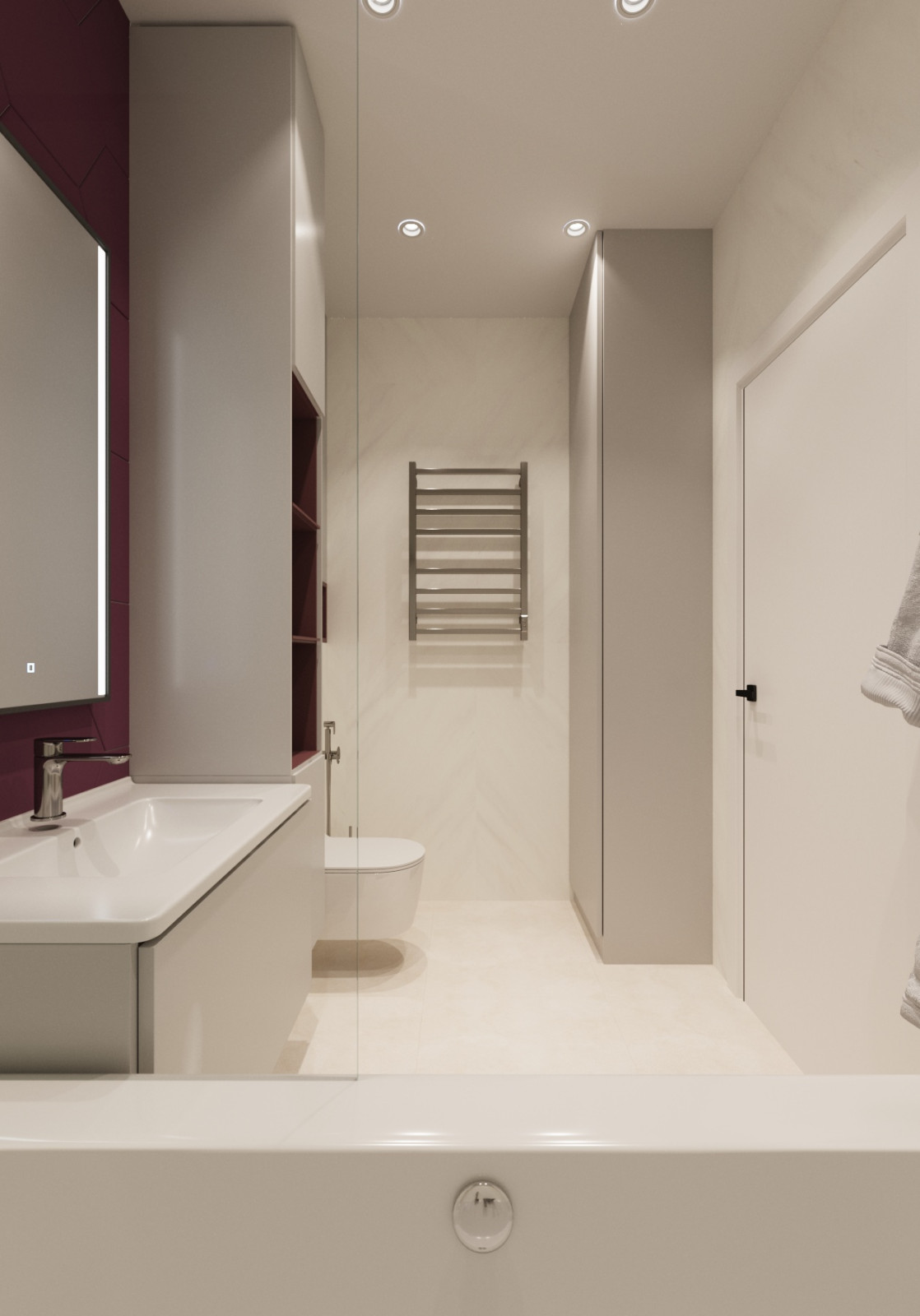 Семейная гармония: тёплый интерьер с яркими акцентами