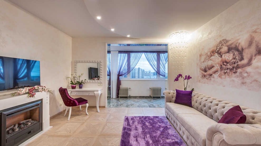 Шторы для квартиры на Бухарестской улице