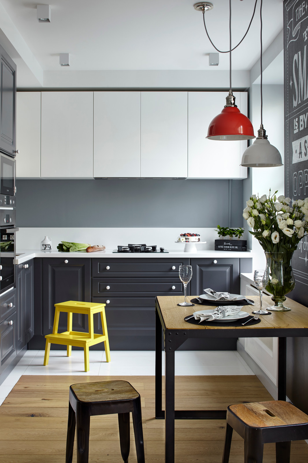 Квартира в серых тонах / gray apartment