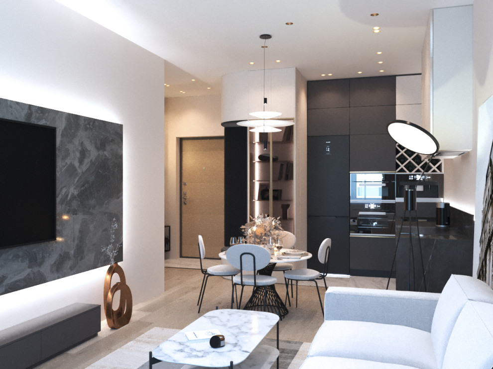 Обложка проекта: Квартира на Предпортовом проезде