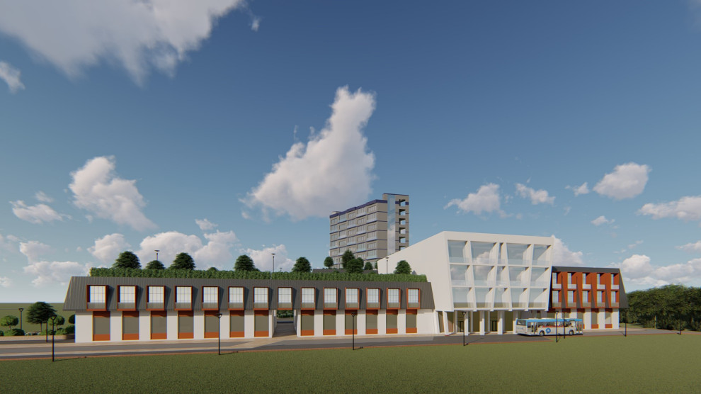 Обложка проекта: Проект комплекса зданий областной клинической больницы в Смоленской области