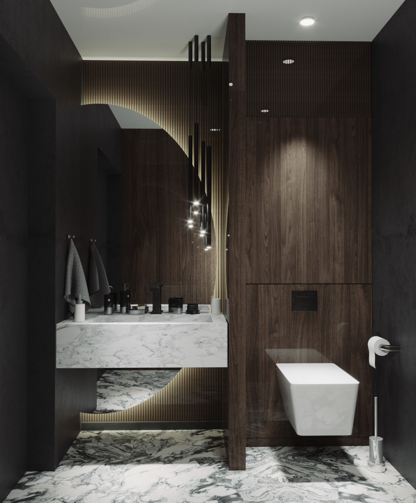 Обложка проекта: 3д визуализация интерьера ванной комнаты