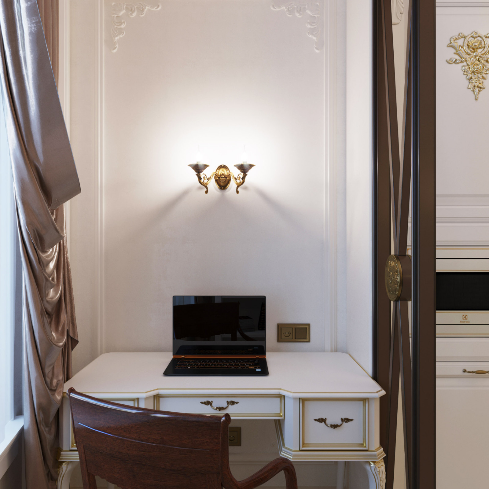 КВАРТИРА В КЛАССИЧЕСКОМ СТИЛЕ