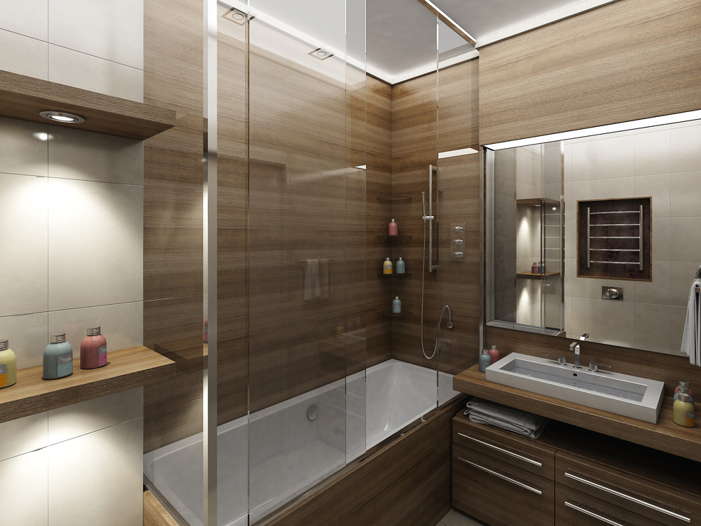 Обложка проекта: Трехкомнатная квартира в минималистичном стиле