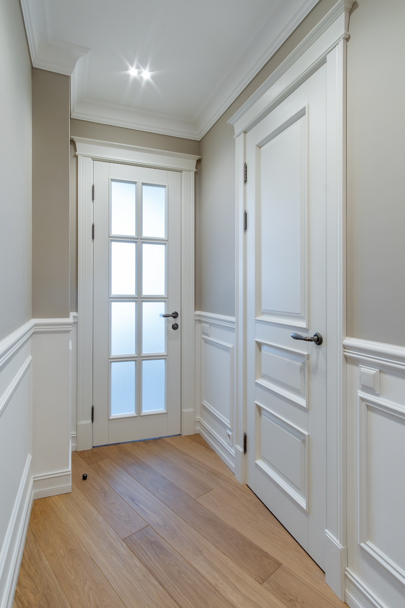 Обложка проекта: Двери Орлеан и Леон фабрики Брянский лес. Дизайнер Полина Усан