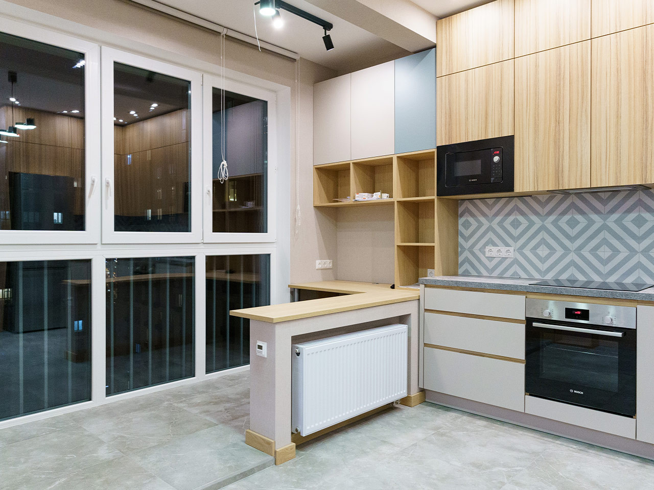 Ремонт по дизайн-проекту 38 м² в ЖК Фонвизинский