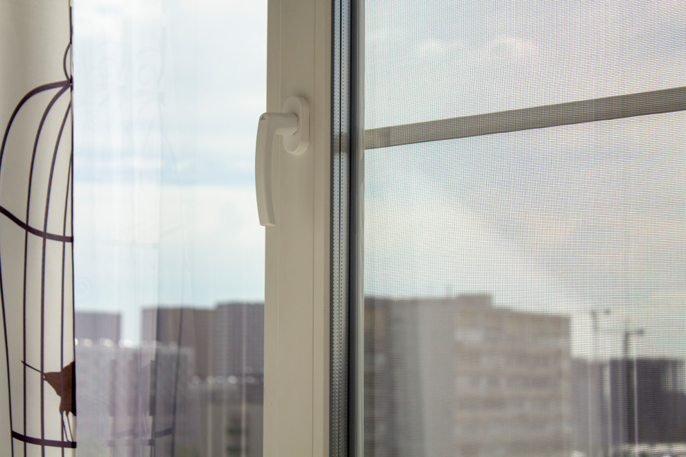 Панорамное остекление балкона и кухонное окно