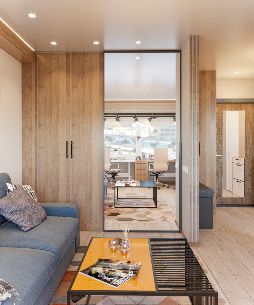 Обложка проекта: Новый Арбат Квартира Мастерская