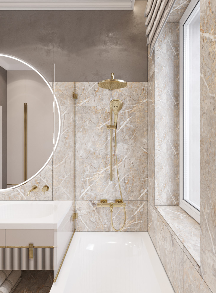 Ванная комната, частный дом