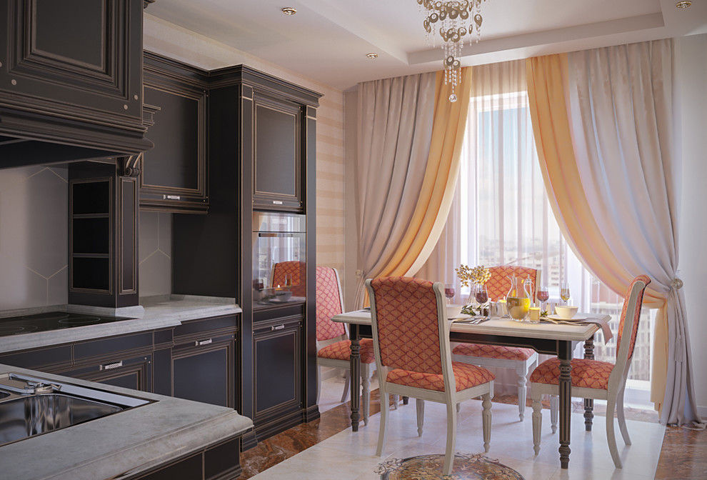 Квартира в стиле современной классики, 90 кв.м.