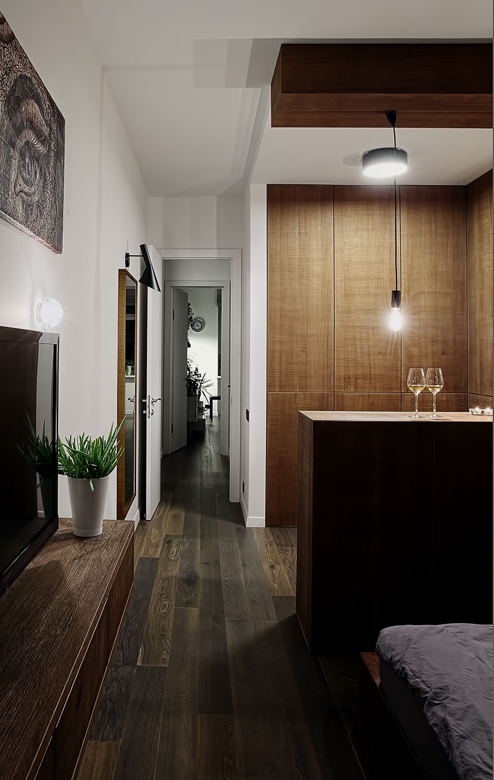 Houzz тур: Минимализм на все случаи жизни в квартире холостяка