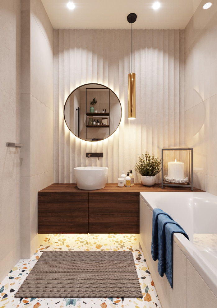 Двухкомнатная квартира 45 кв. м. в современном стиле