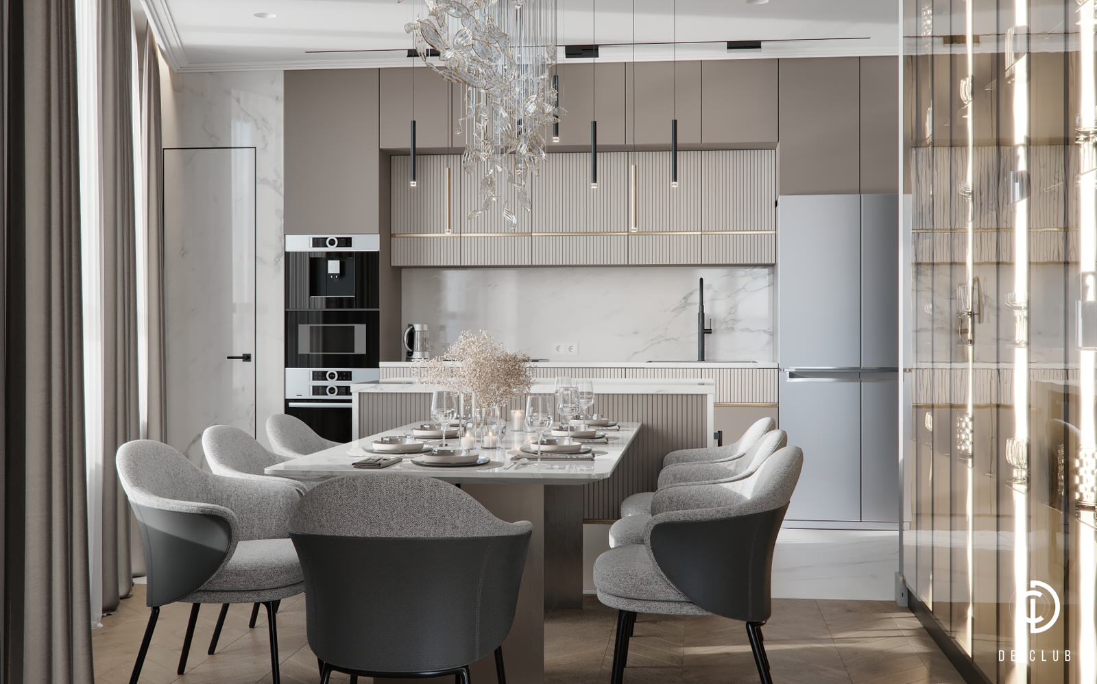 Квартира 149 м² в ЖК «Крылья»