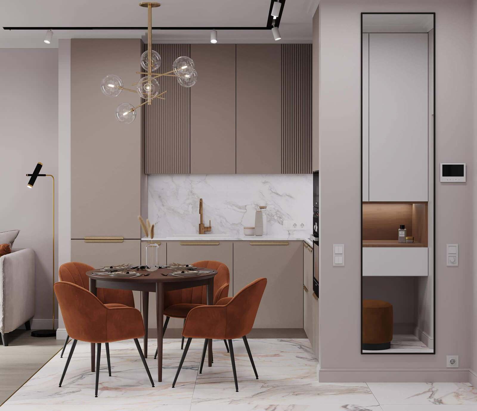 Проект в ЖК Селигер Сити 72м2