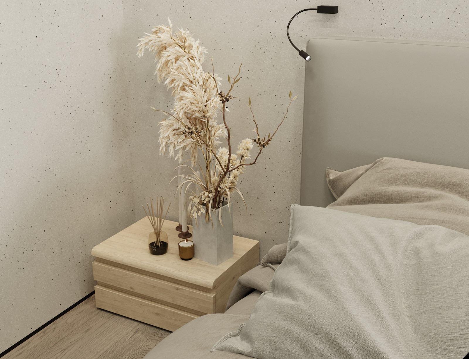 "Роза пустыни" спальня