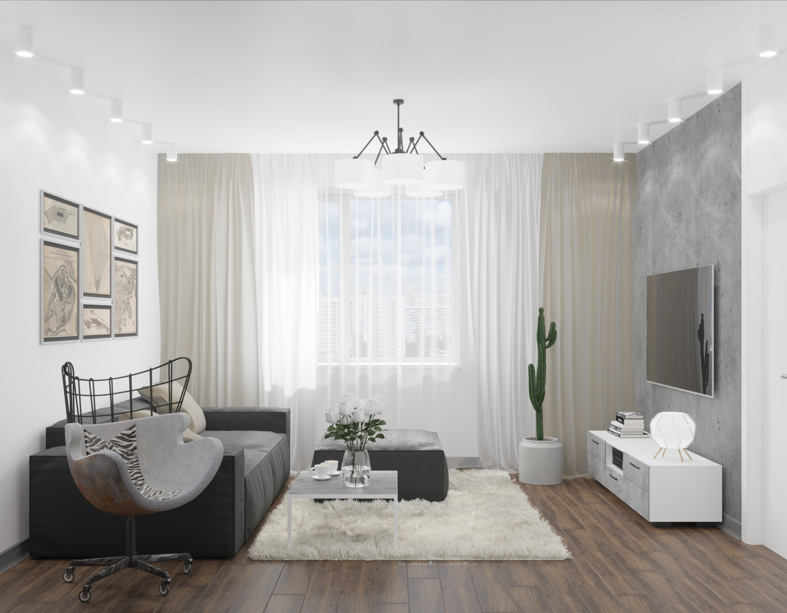 Однокомнатная квартира