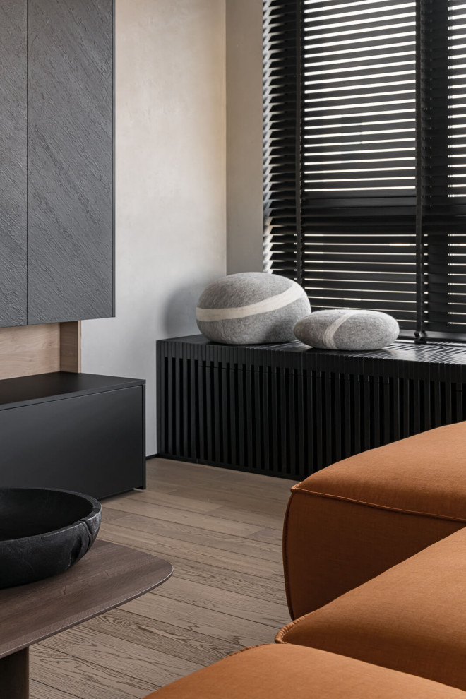 Реализованный интерьер квартиры в ЖК Clever Park