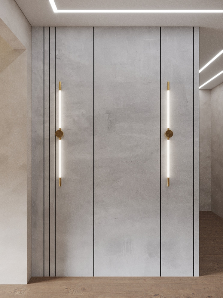 Дизайн проект коридора с гардеробом