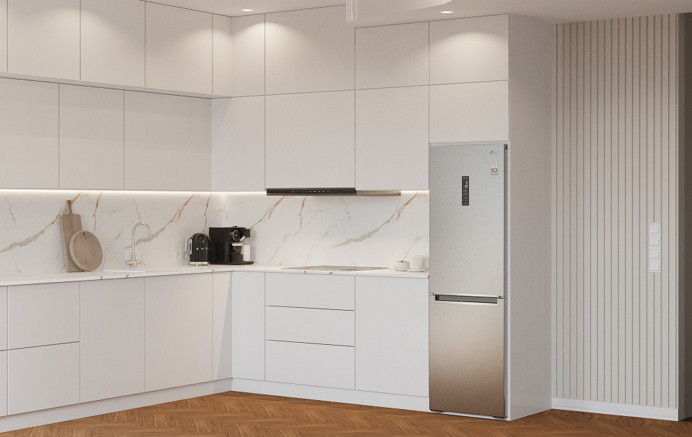 Дизайн-проект кухни-гостиной