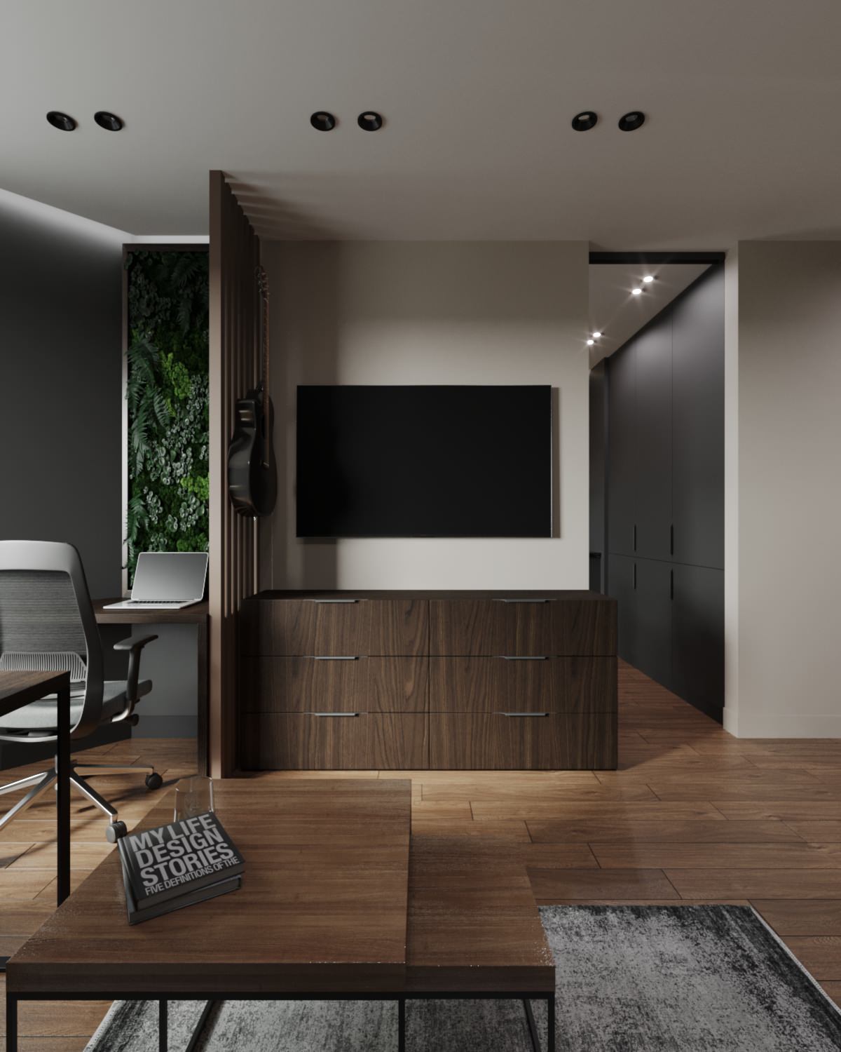 Однокомнатная квартира со сложной планировкой