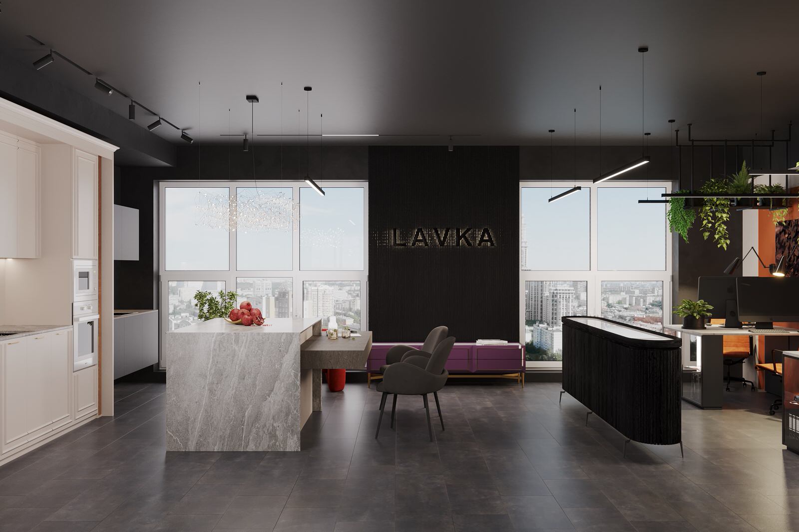 Обложка проекта: Мебельный салон, Москва, ЖК Wellton Towers