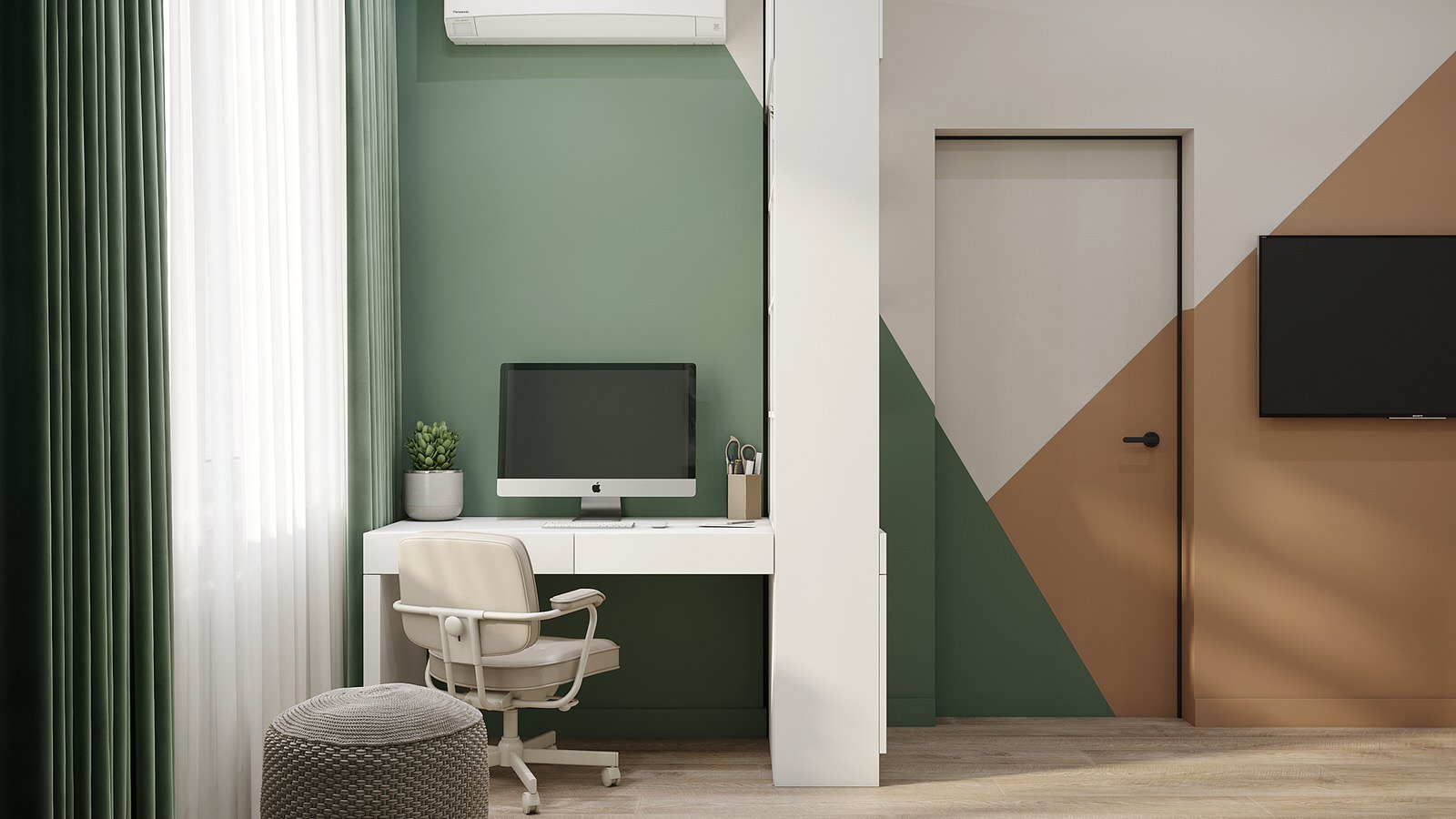 Дизайн-проект 3-комнатной квартиры 84,3 м2 в ЖК «Румянцево-Парк»