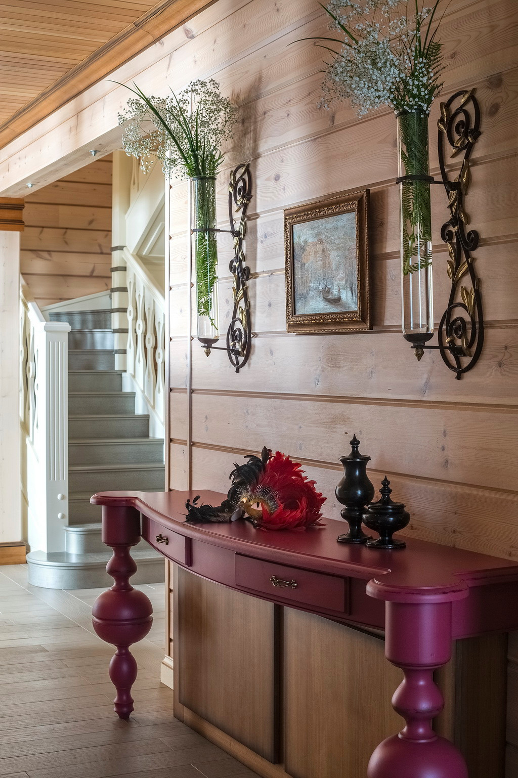 Дом из клееного бруса для большой семьи.