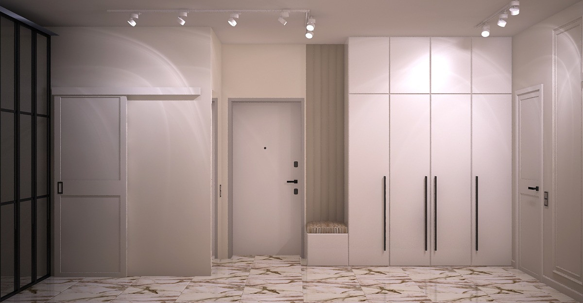 проект: трехкомнатная в ЖК Царицыно