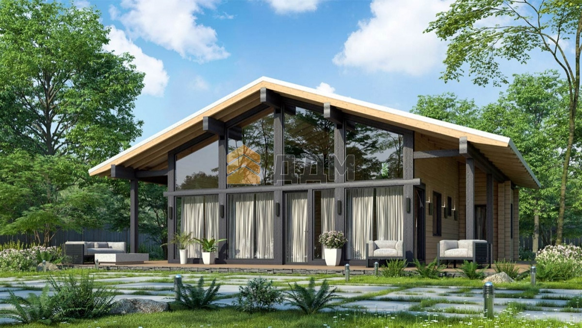 Дом из клееного бруса "Лахти"