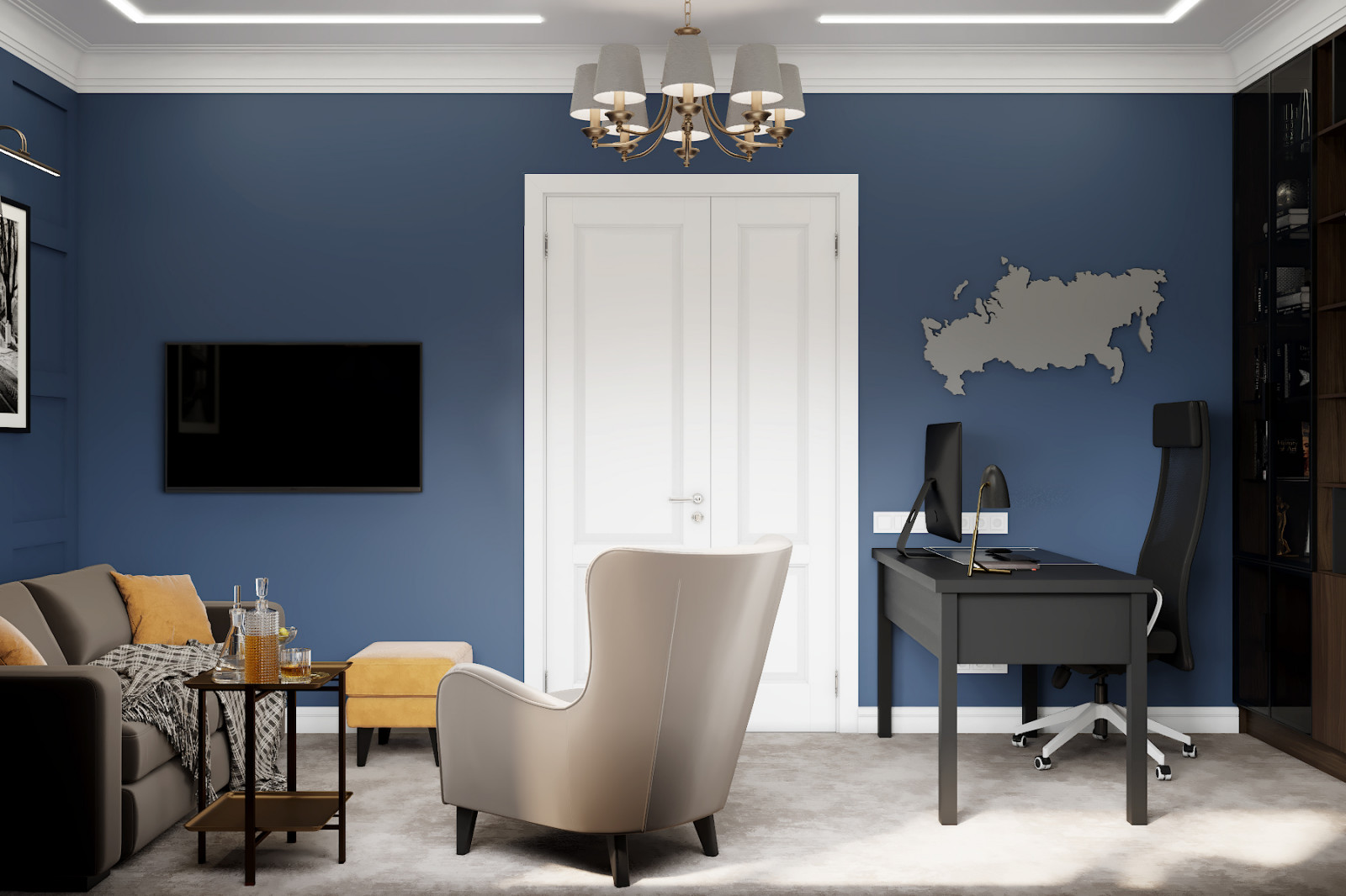 Шоколадное настроение, 133 м2