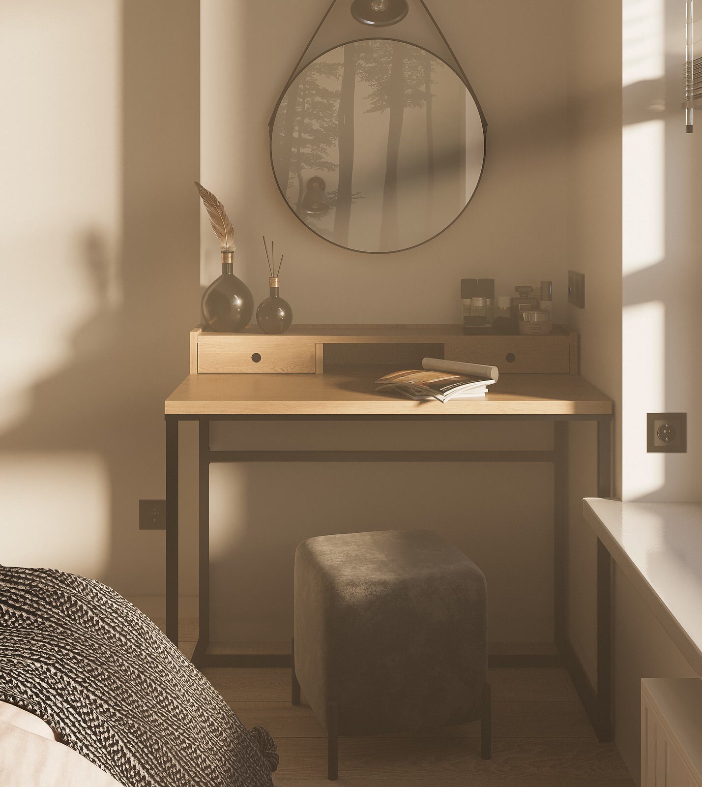 Визуализация по дизайн-проекту Марины Дрейпа