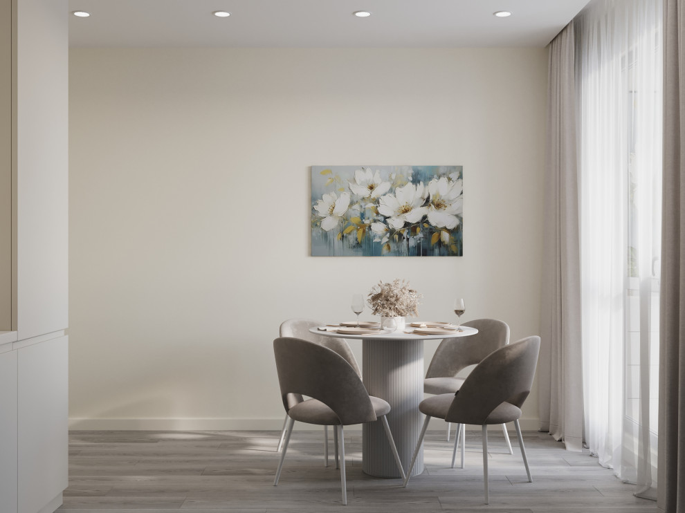 Обложка проекта: Квартира для летнего проживания