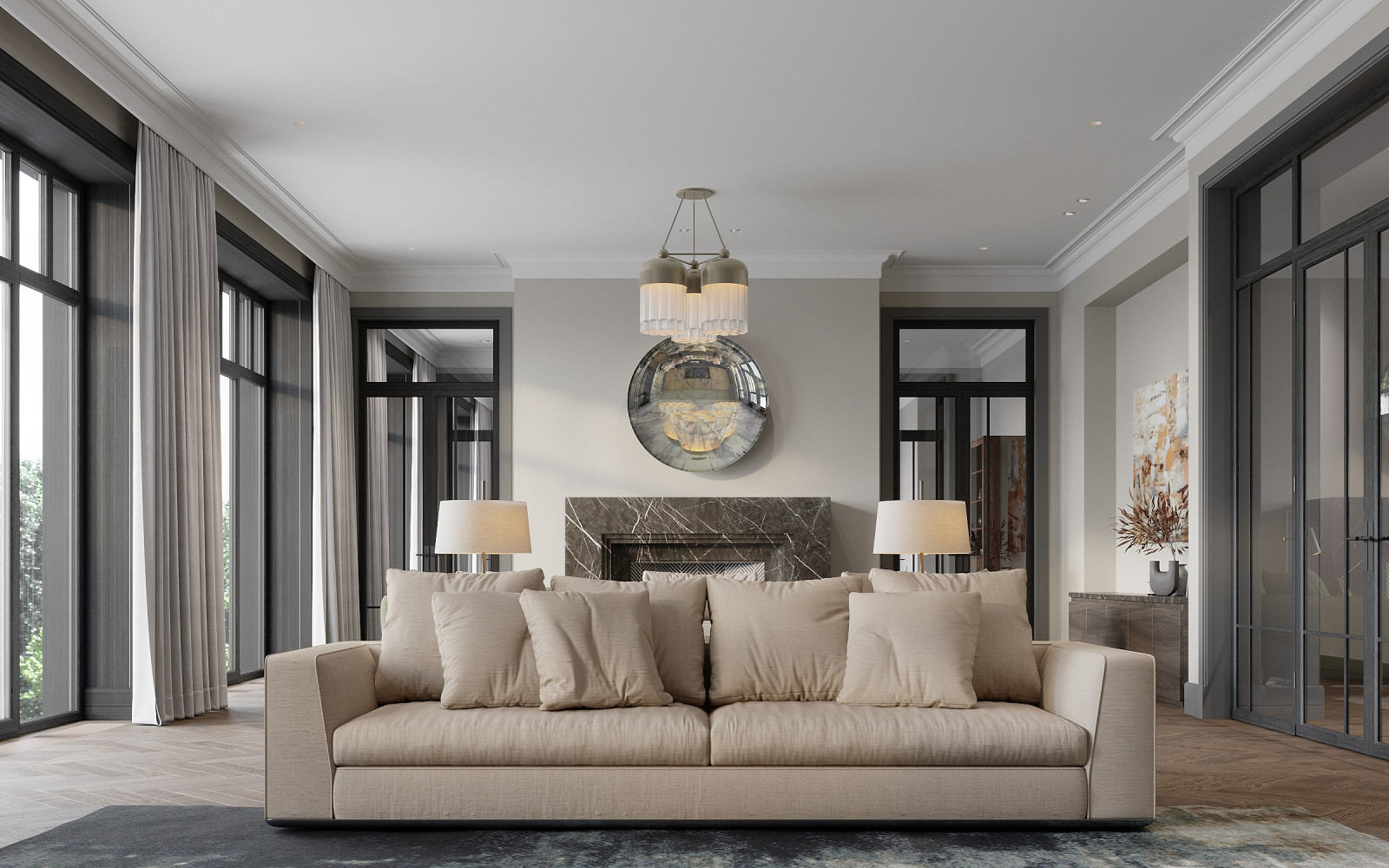 Загородный дом в пос. Монтевиль – 920 кв.м.