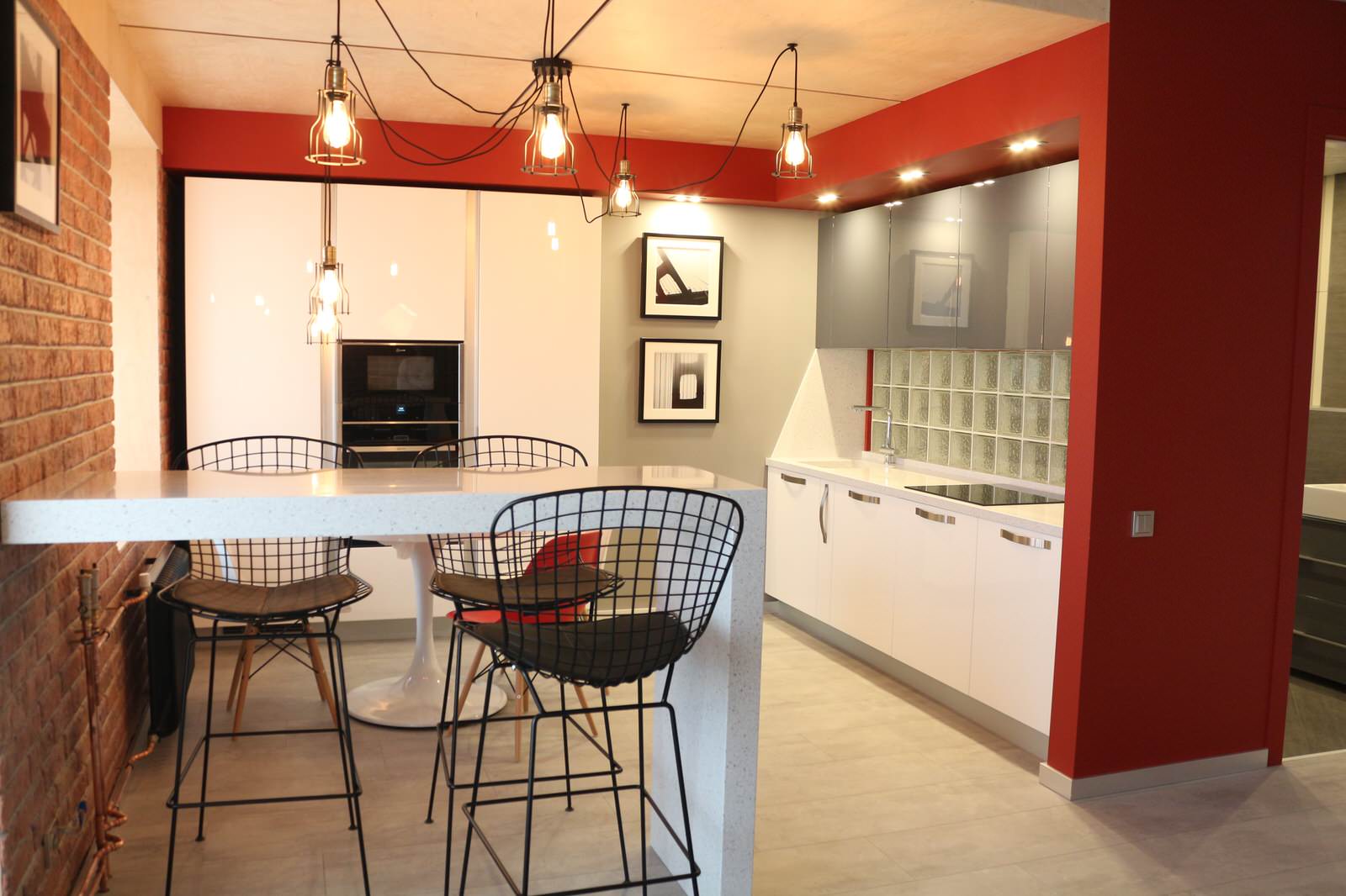 Интерьер в стиле лофт