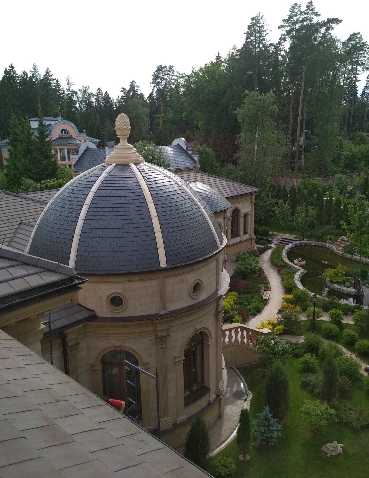 Монтаж кровля и водостоки